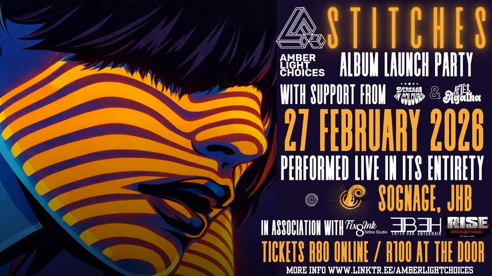 AMBER LIGHT CHOICES - STITCHES ALBUM LAUNCH PARTY @ Sognage 27 Feb - Image 1