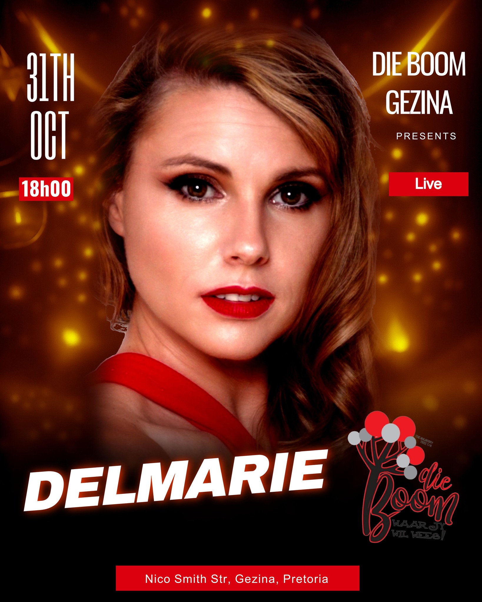 Delmarie @ Die Boom Gezina 31 Oct