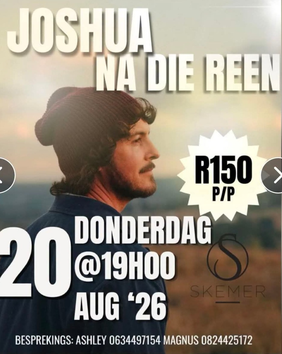 Joshua na die Reën @ Skemer · Bethlehem 20 Aug