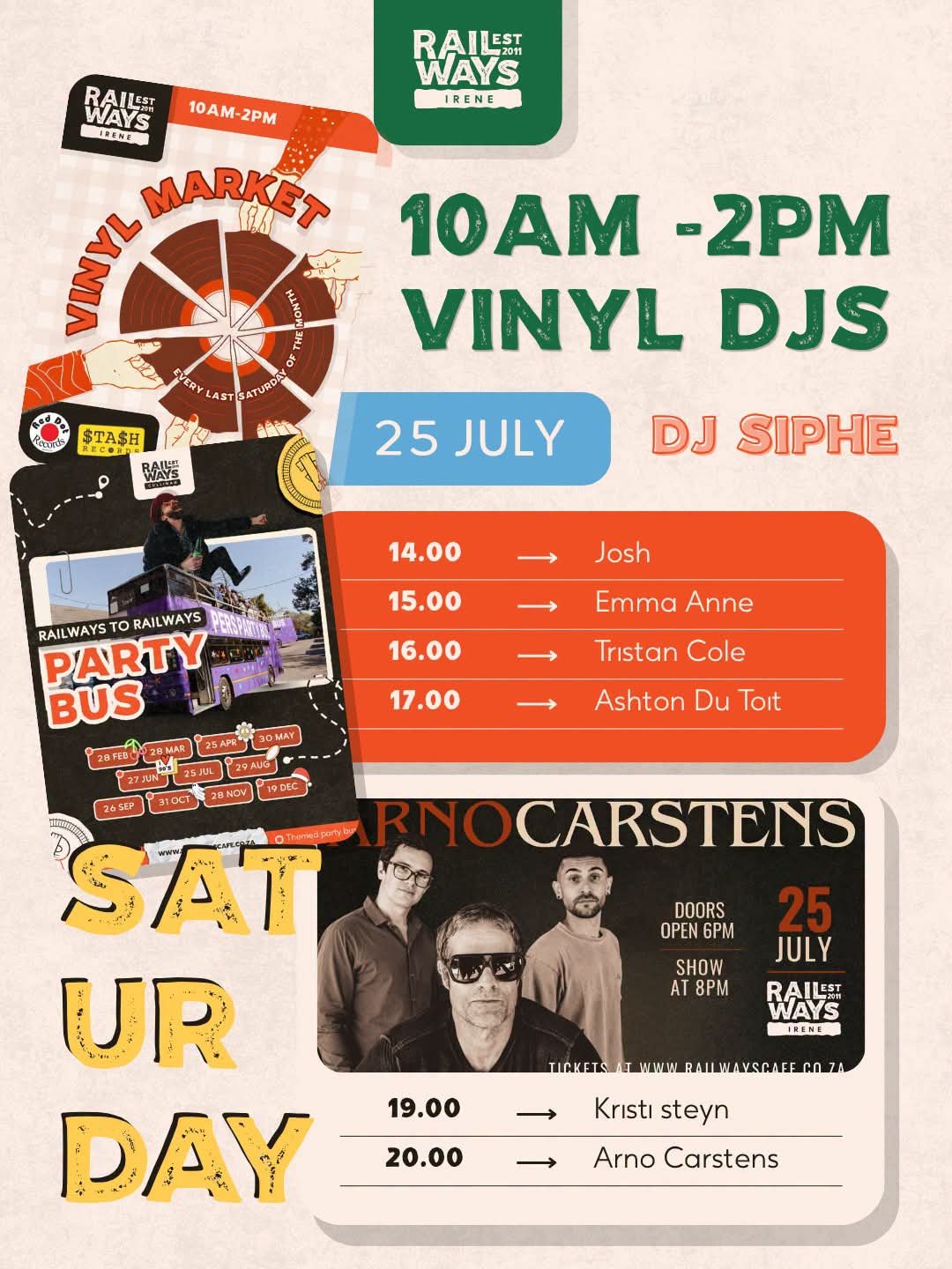 Ashton du Toit @ Railways Cafe Irene 25 Jul