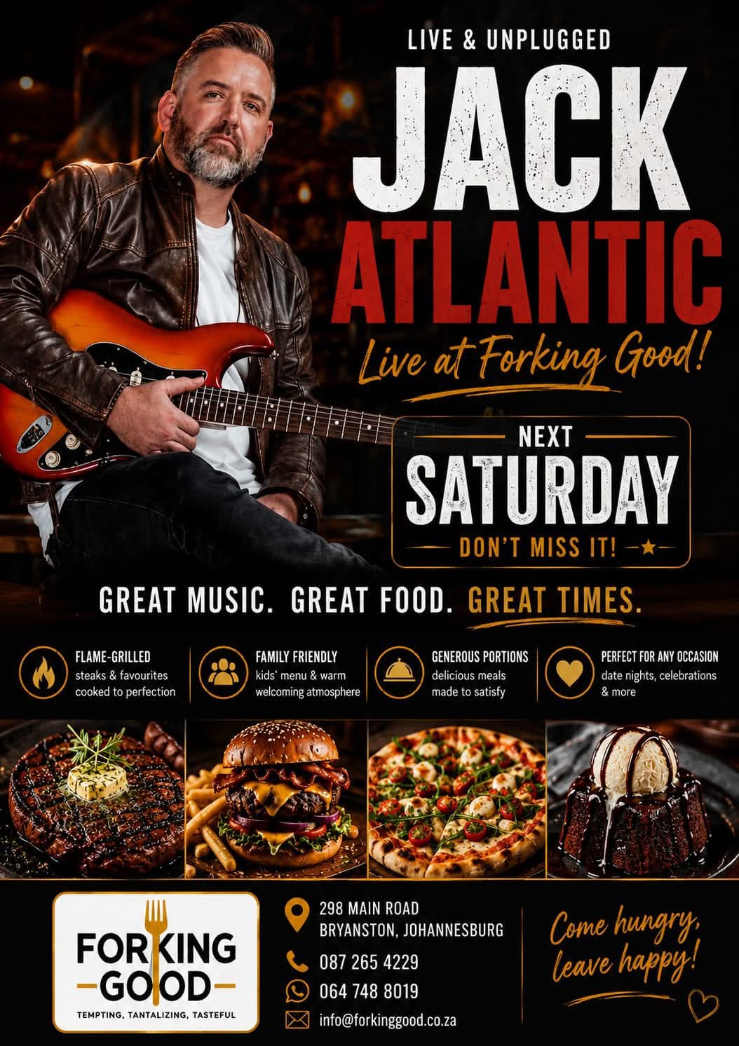 Jack Atlantic @ Forking Good, Bryanston 4 Jul