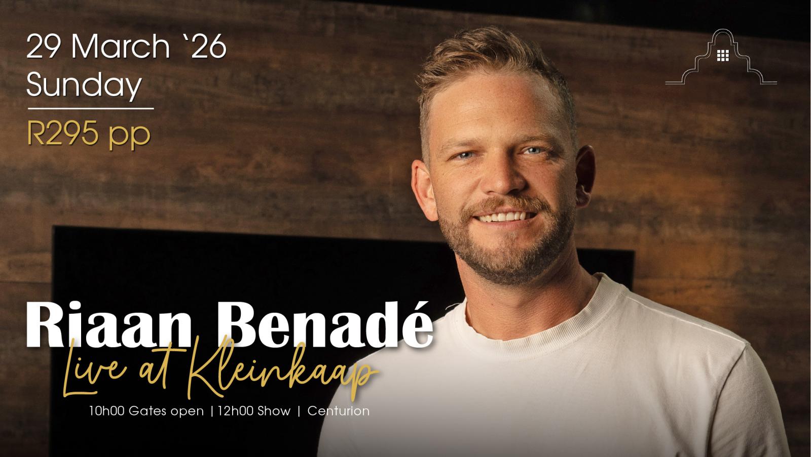 Riaan Benadé Live at Kleinkaap Centurion 29 Mar