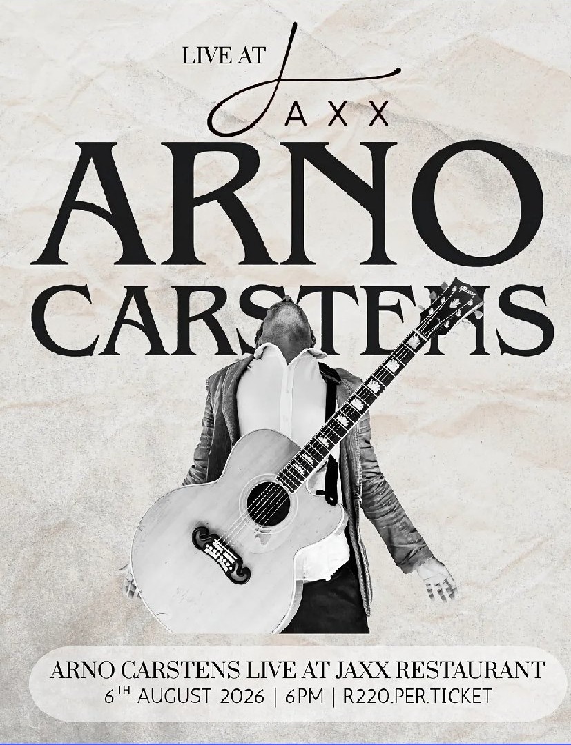 Arno Carstens @ Jaxx Restaurant Tweni · Port Shepstone 6 Aug