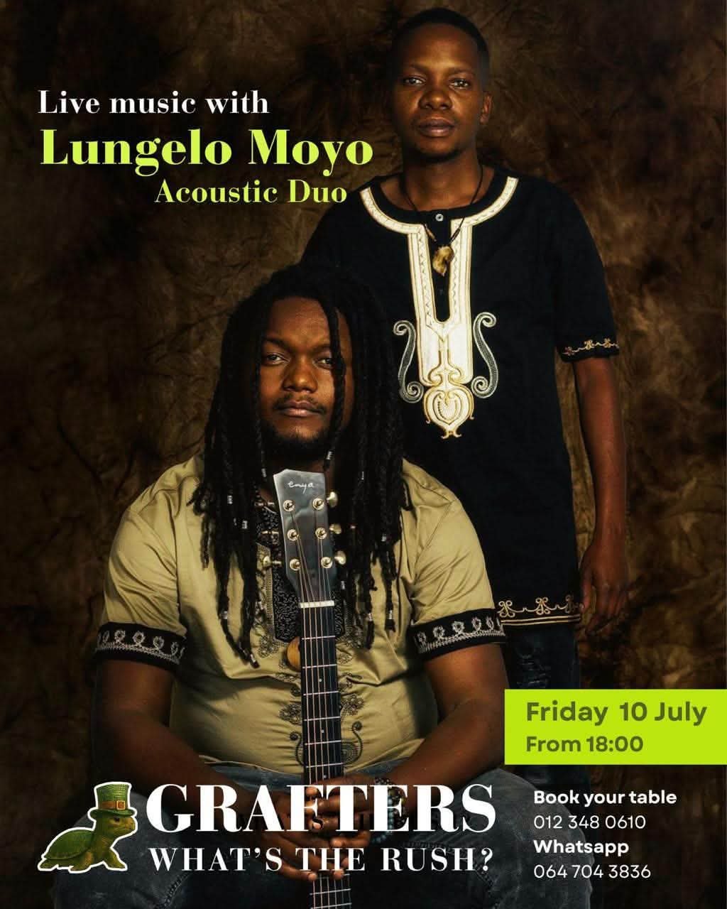 Lungelo Moyo @ Grafters Tavern Newlands Pretoria 10 Jul