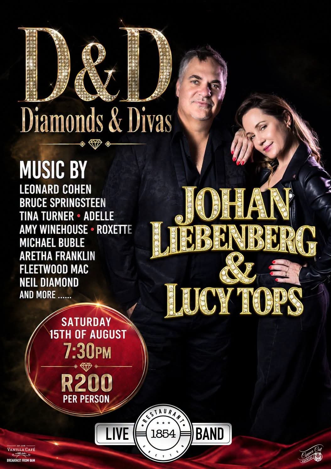 Johan Liebenberg @ 1854 Restaurant, Greyton · Greyton 15 Aug