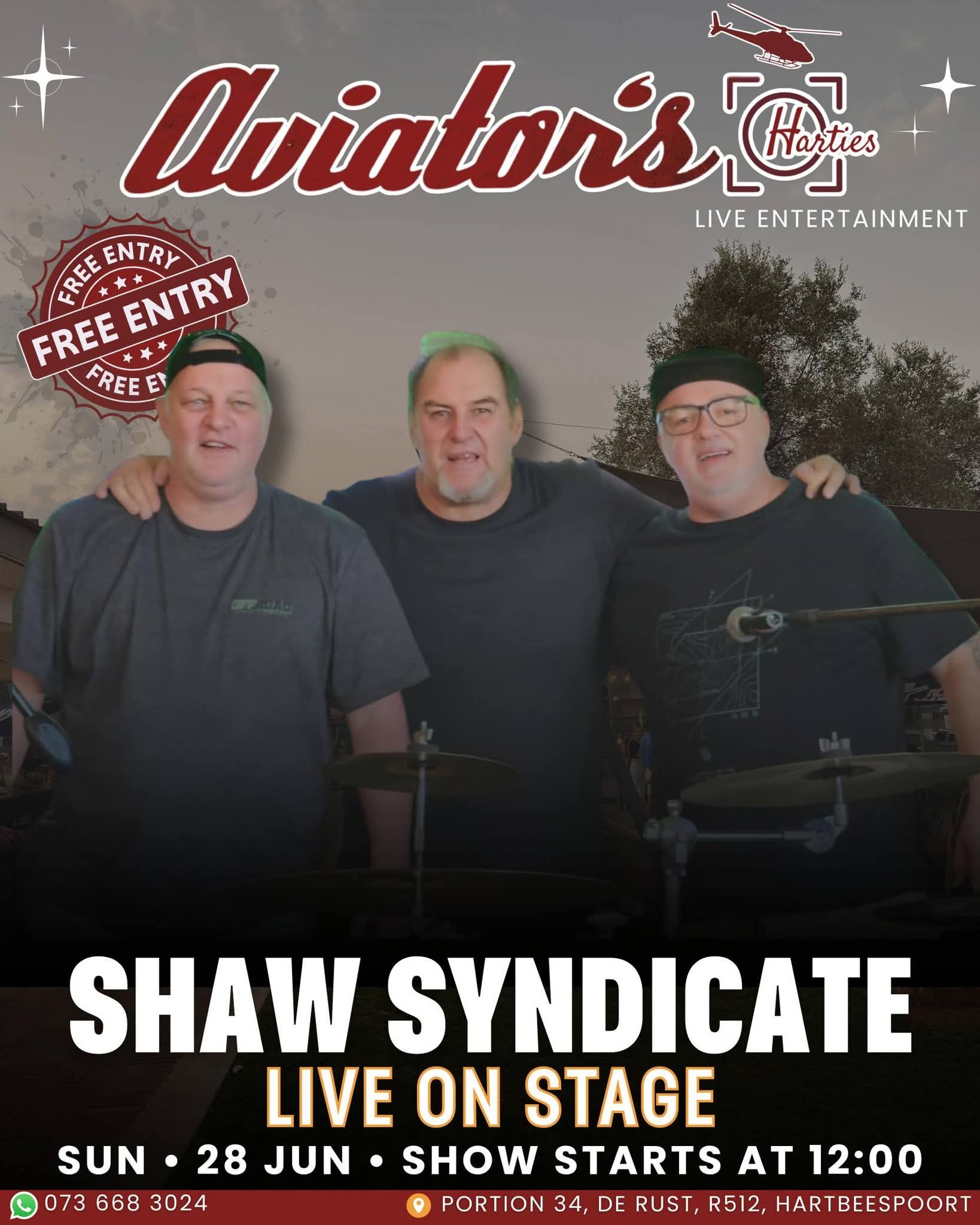 Shaw Syndicate@ Aviator's
