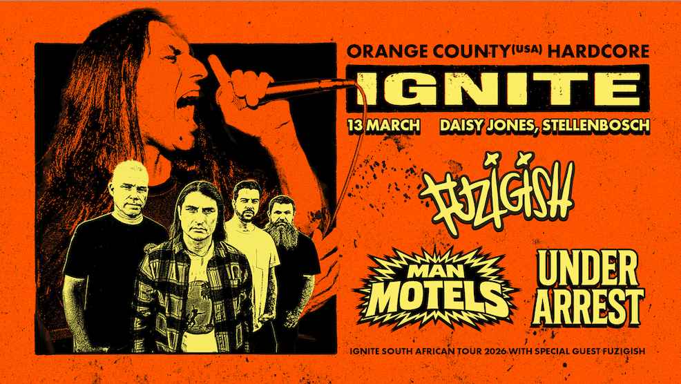 Ignite(USA) & Fuzigish - Daisy Jones Stellenbosch 13 Mar - Image 1