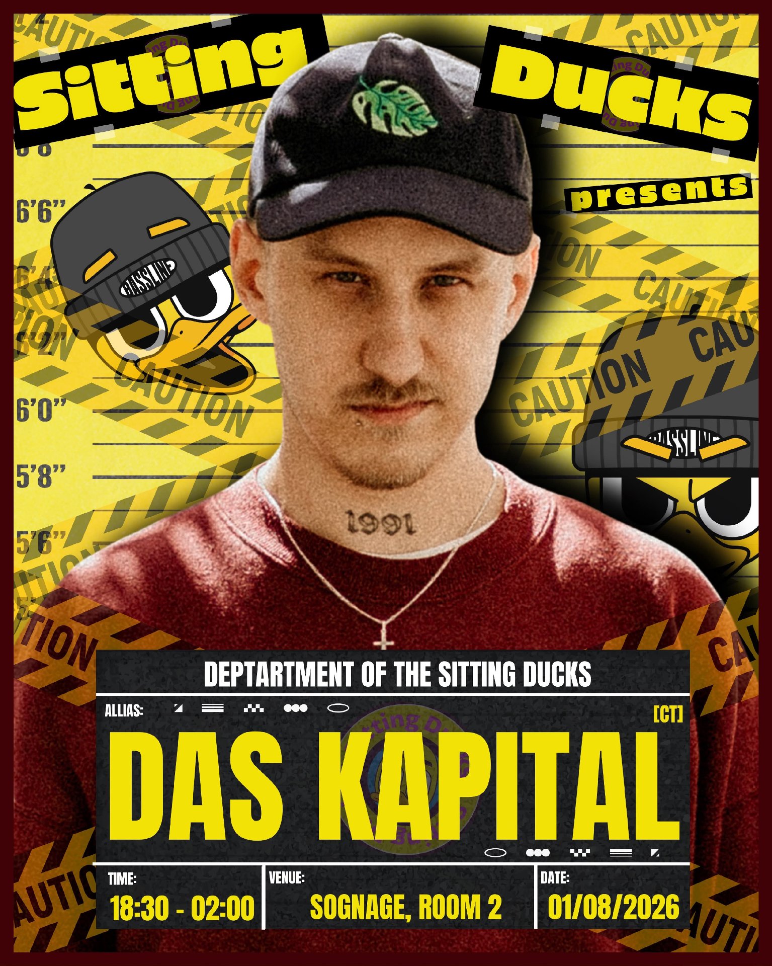 Das Kapital @ Sognage · Johannesburg 1 Aug
