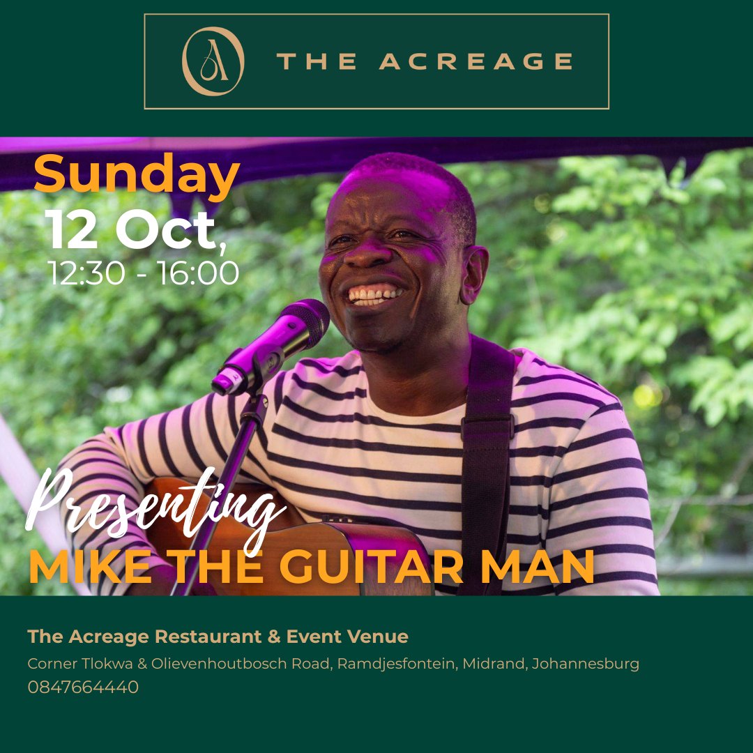 Mike The Guitar Man @ The Acreage 12 Oct - Image 1