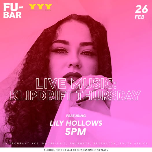 Lily Hollows @ Fu-Bar 26 Feb - Image 1
