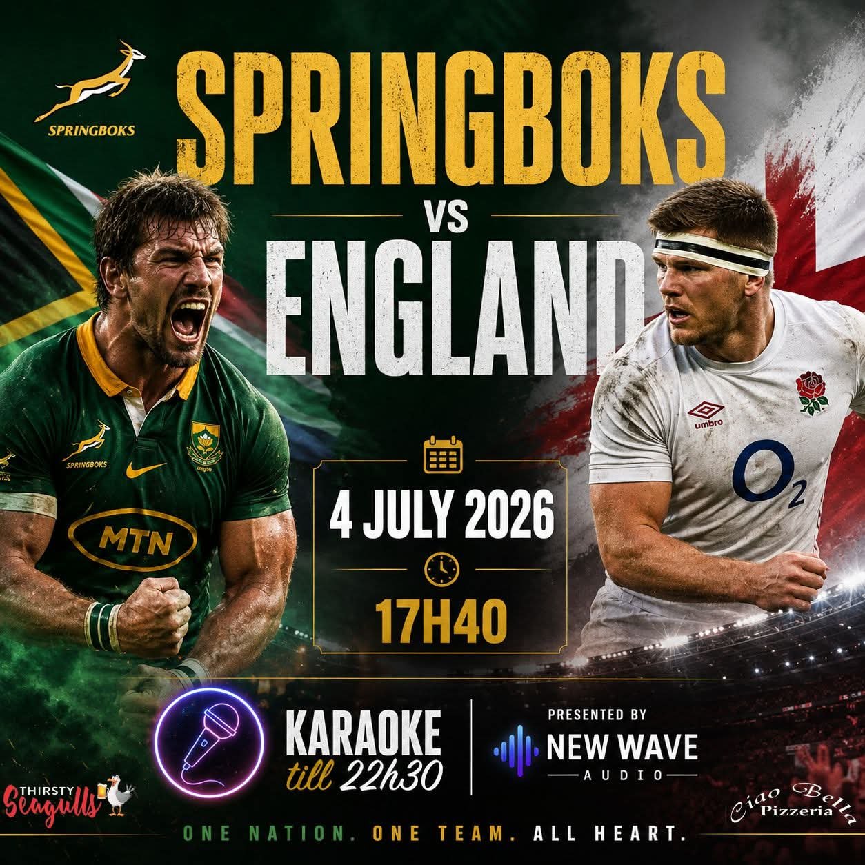 Springboks vs England
