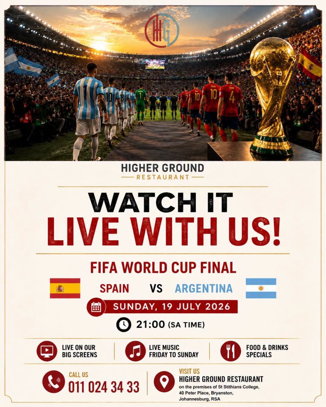 FIFA World Cup Final: Spain vs Argentina