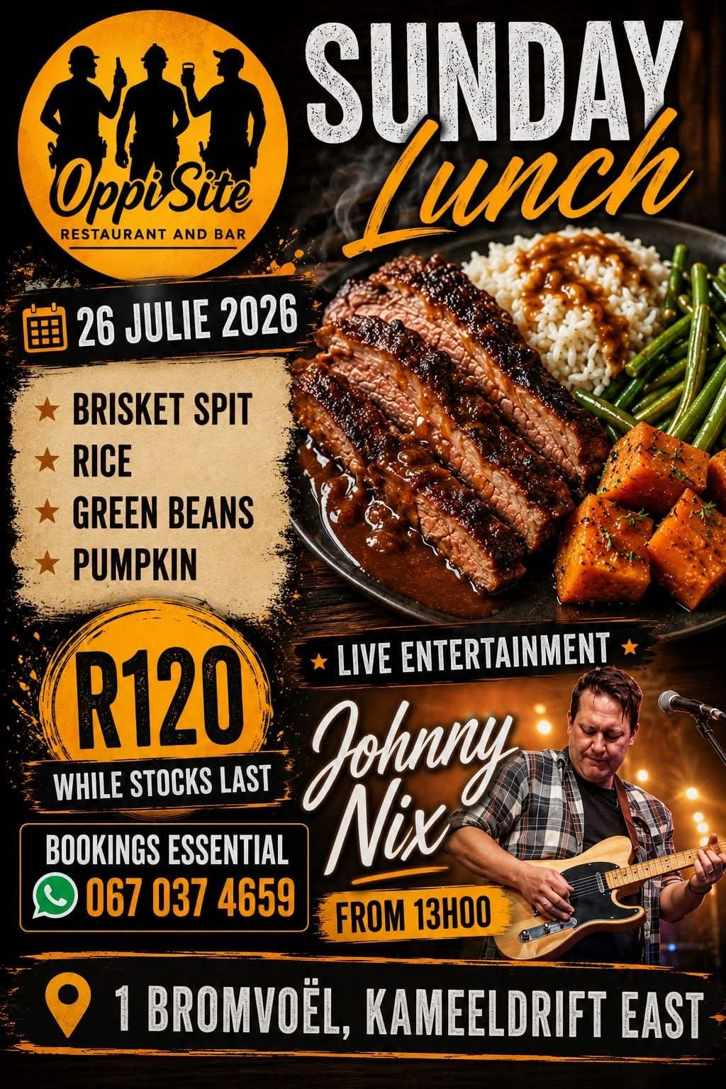 Johnny Nix @ OppiSite Restaurant and Bar 26 Jul