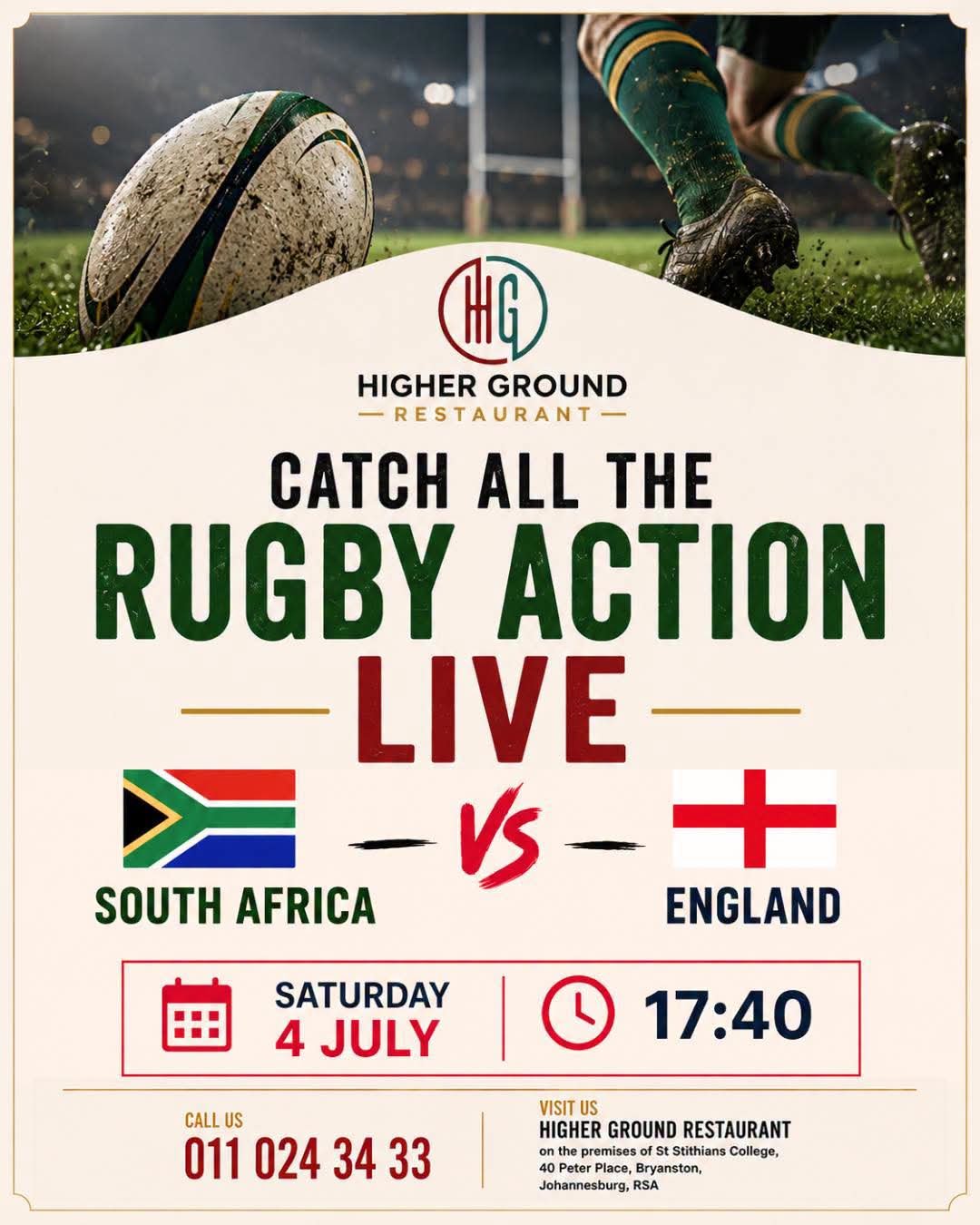 South Africa vs England Rugby
