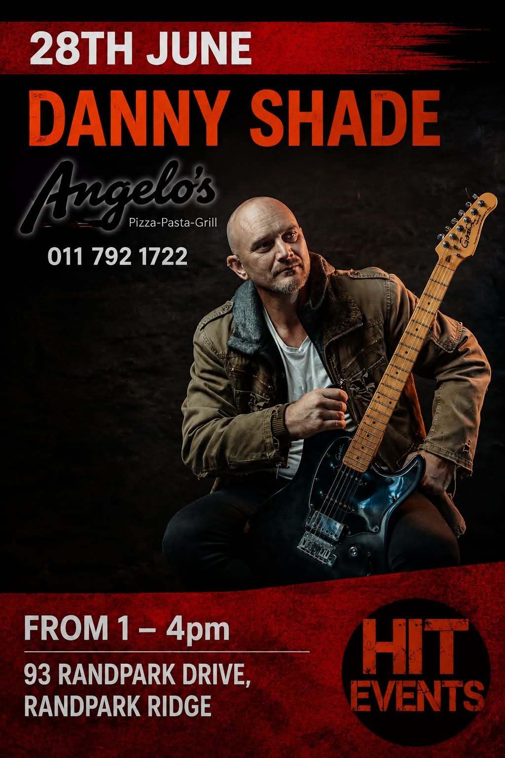 Danny Shade @ Angelo's Pizza-Pasta · Randburg 28 Jun - Image 1