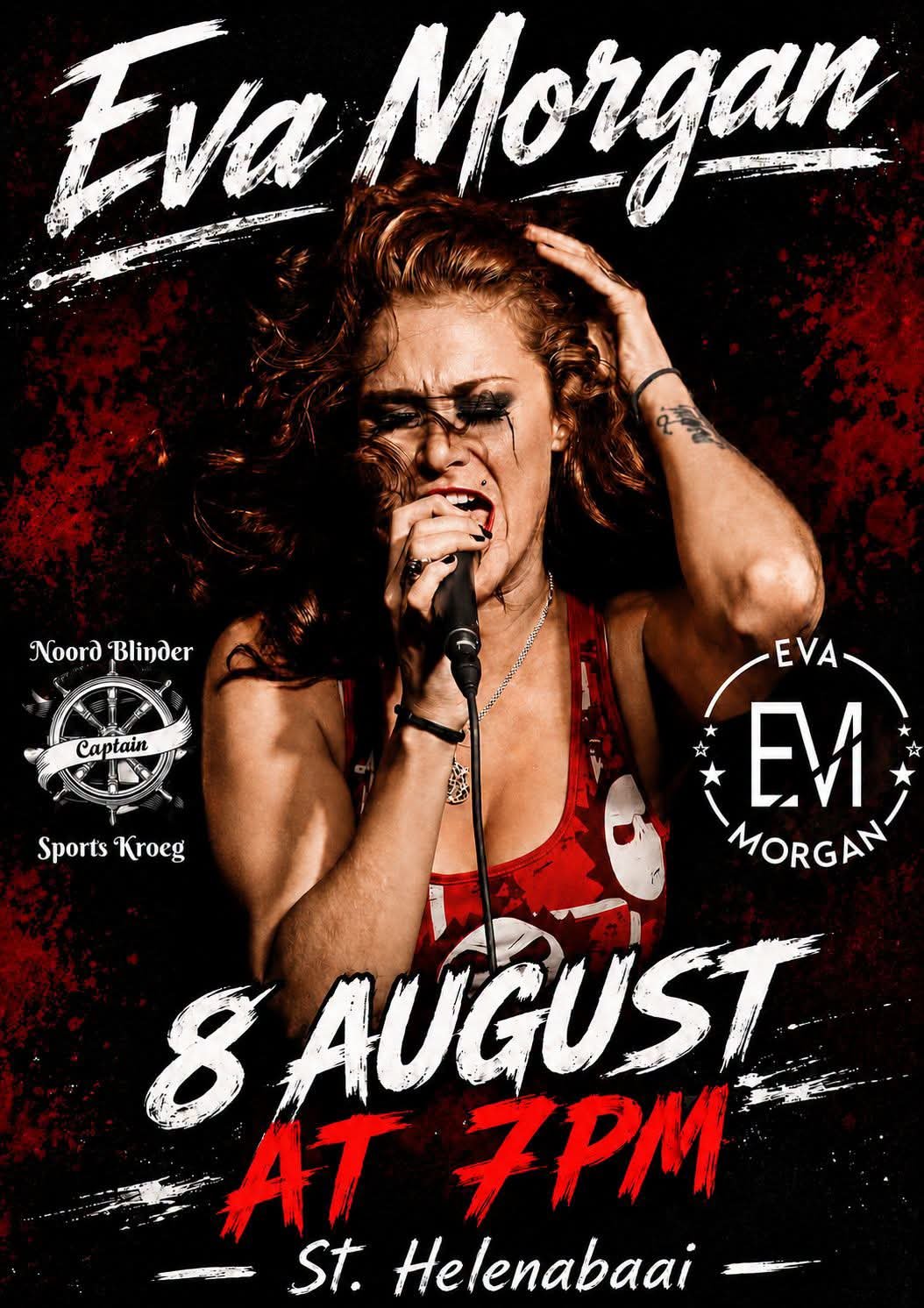 Eva Morgan @ Noord Blinder Sports Kroeg · Saint Helena Bay 8 Aug