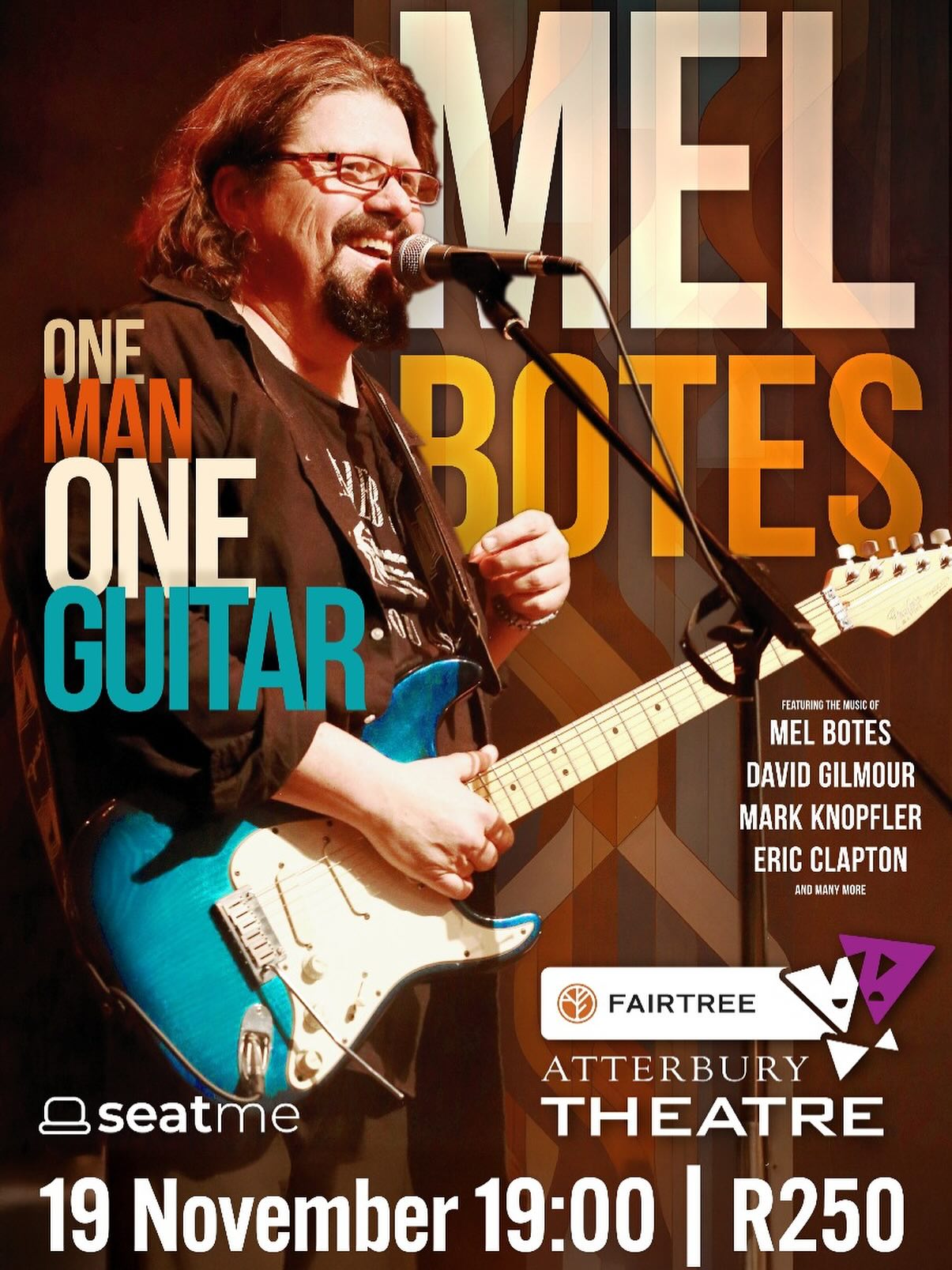 Mel Botes @ Fairtree Atterbury Theater 19 Nov