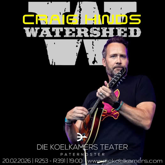 CRAIG HINDS (Watershed) – LIVE AT DIE KOELKAMERS 20 Feb