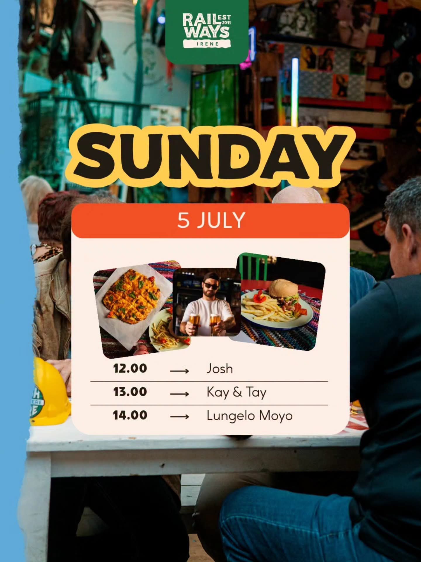 Sunday @ Railways Cafe