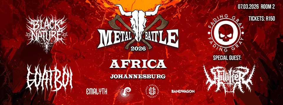 Wacken Metal Battle Africa @  Room 2 7 March - Image 1