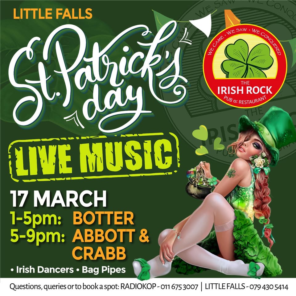 Live Music for St Paddy's Day @ The Irish Rock, Little Falls 17 Mar - Image 1
