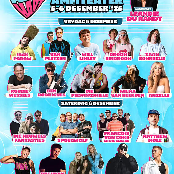 AmfiHart'25 - Hartenbos ATKV Oord 6 Dec