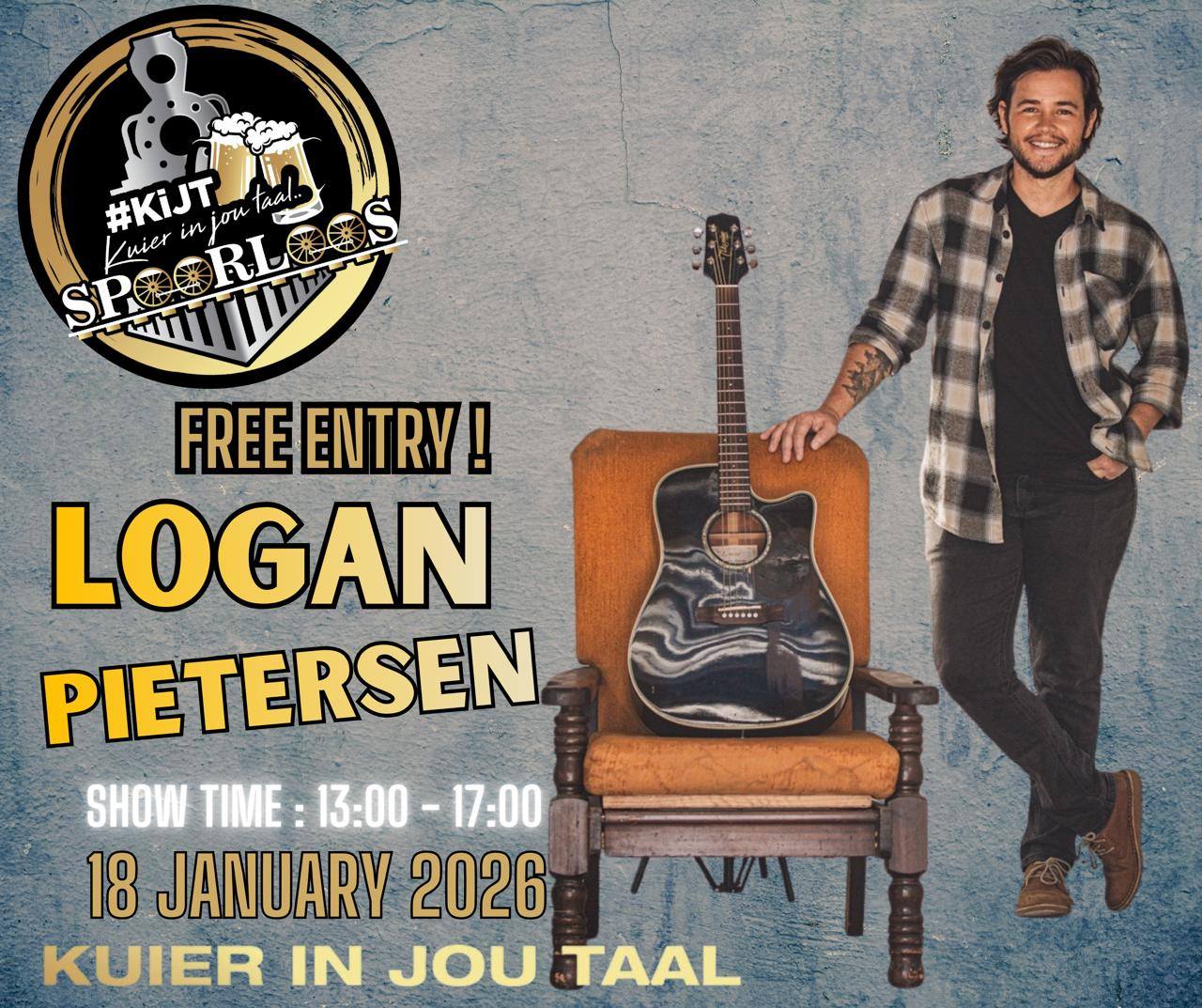Logan @ Spoorloos Pub 18 Jan - Image 1