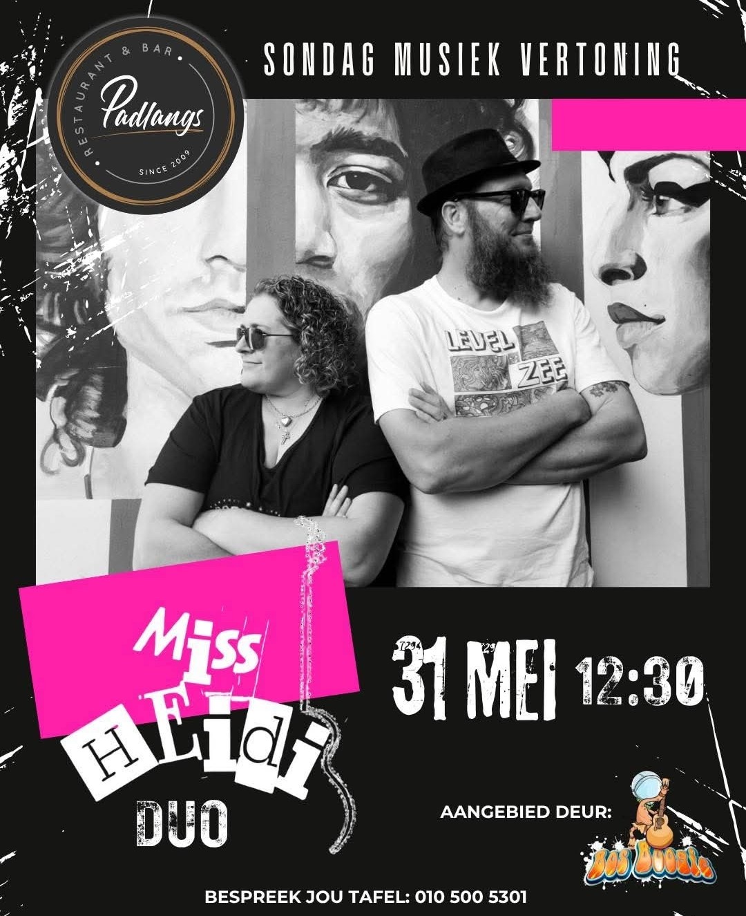 Miss Heidi Duo @ Padlangs Restaurant & Bar, 31-05-2026 12:30 - Image 1