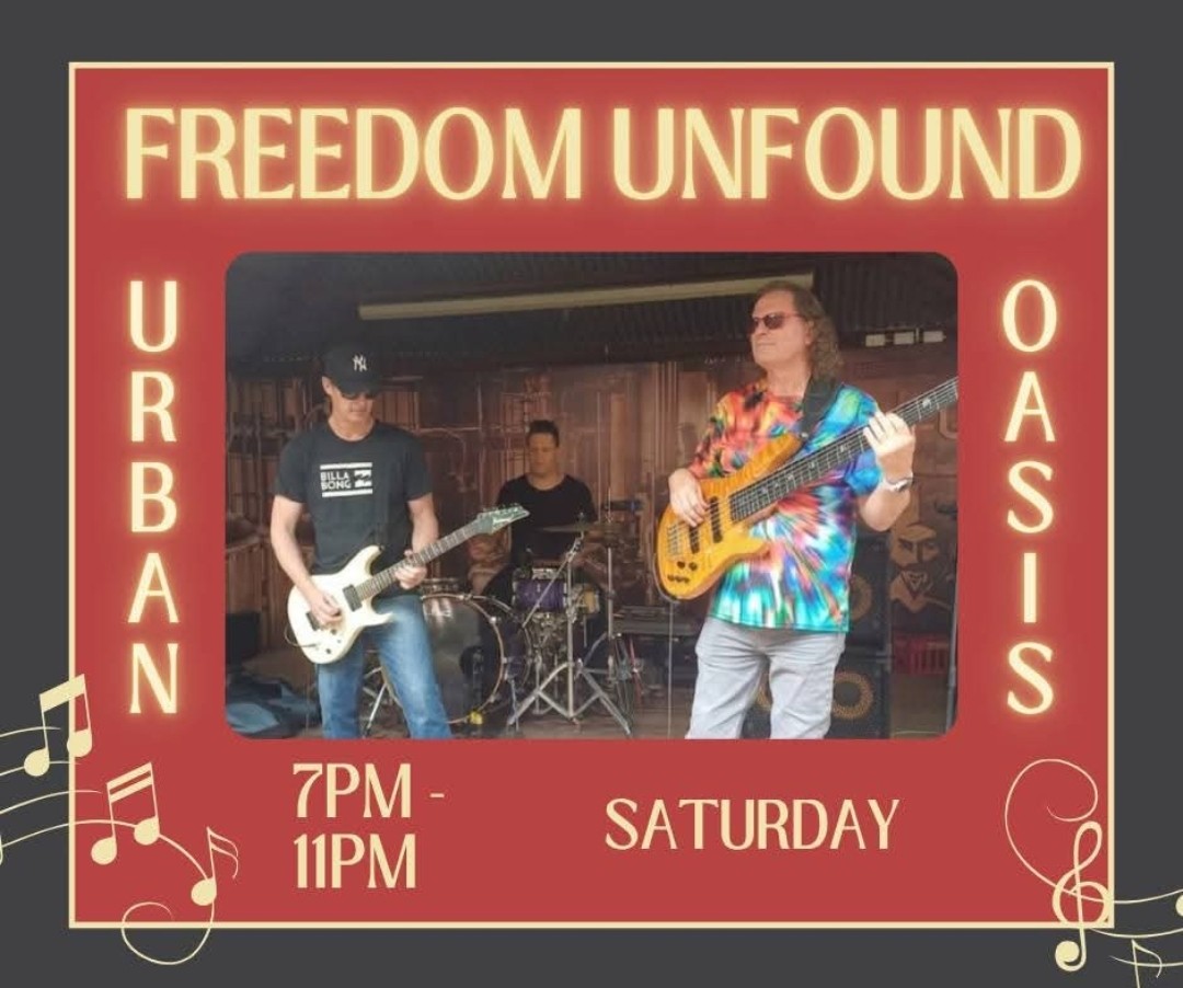 Freedom Unfound @ Urban Oasis, 11-04-2026 19:00