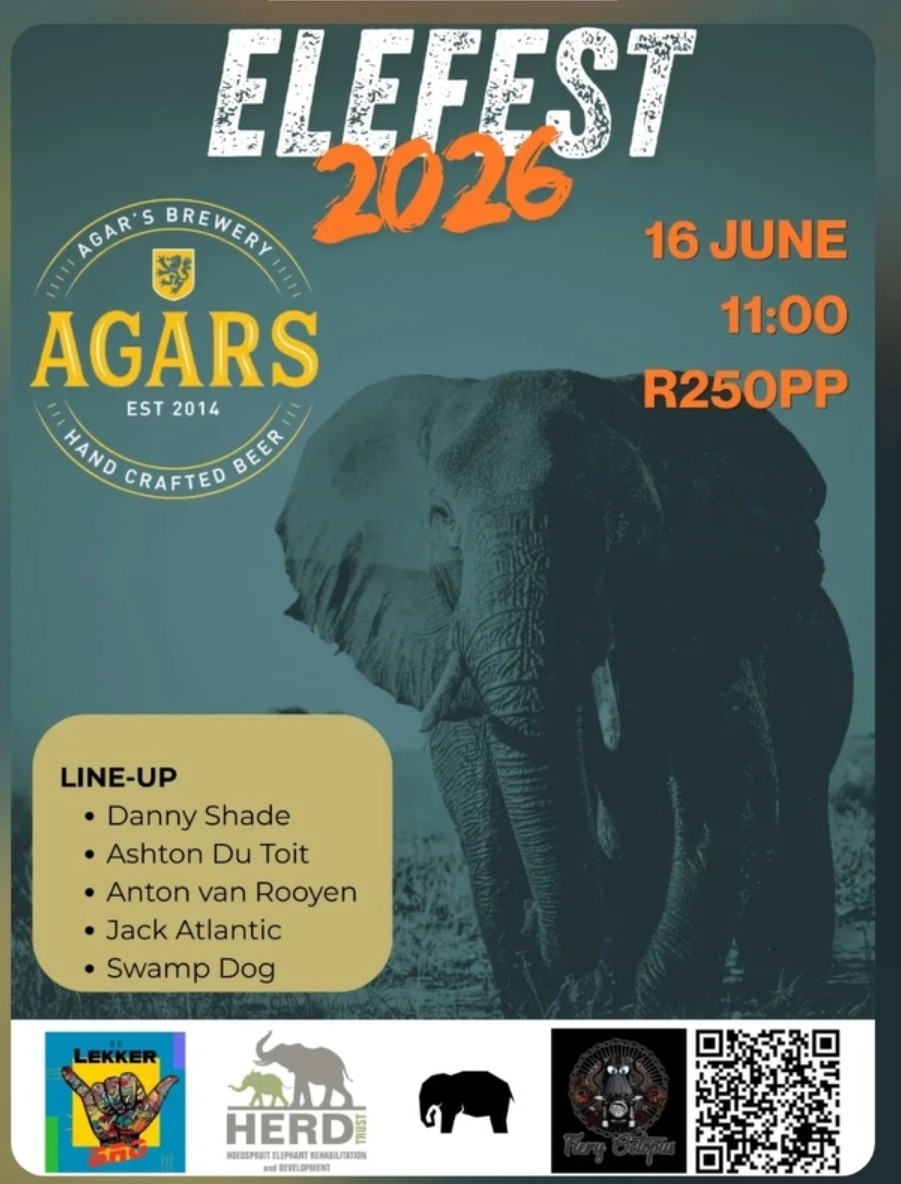 Elefest 2026 @ Agar's Brewery, 16-06-2026 11:00, R250 - Image 1