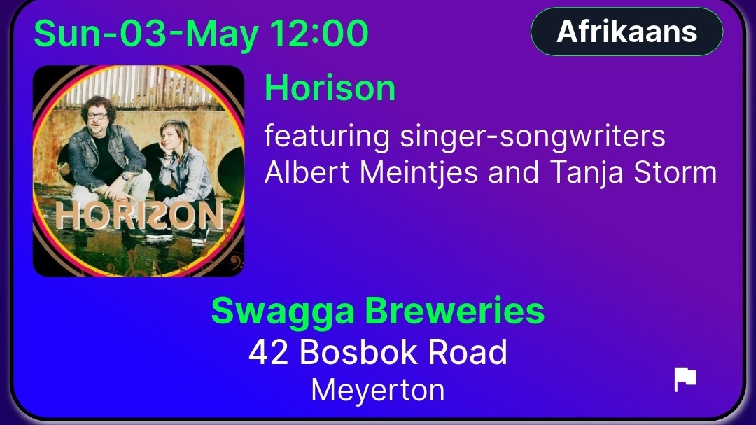 Horison @ Swagga Breweries, 03-05-2026 12:00 - Image 1