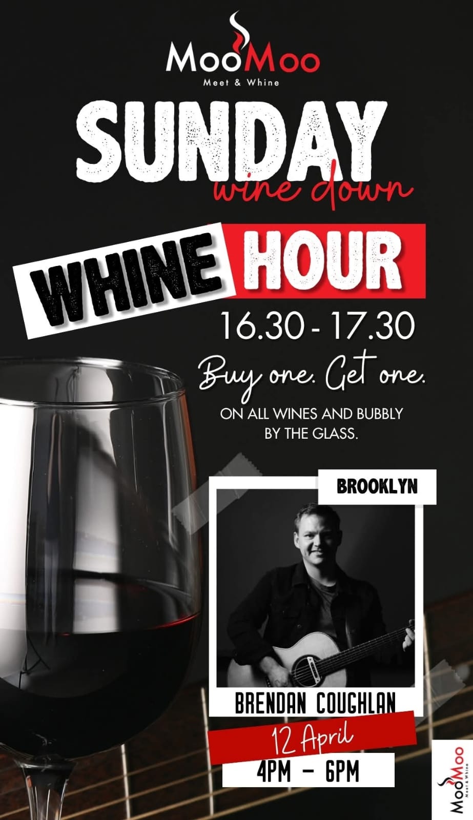 Brendan Coughlan @ Moo Moo's Brooklyn, 12-04-2026 16:30