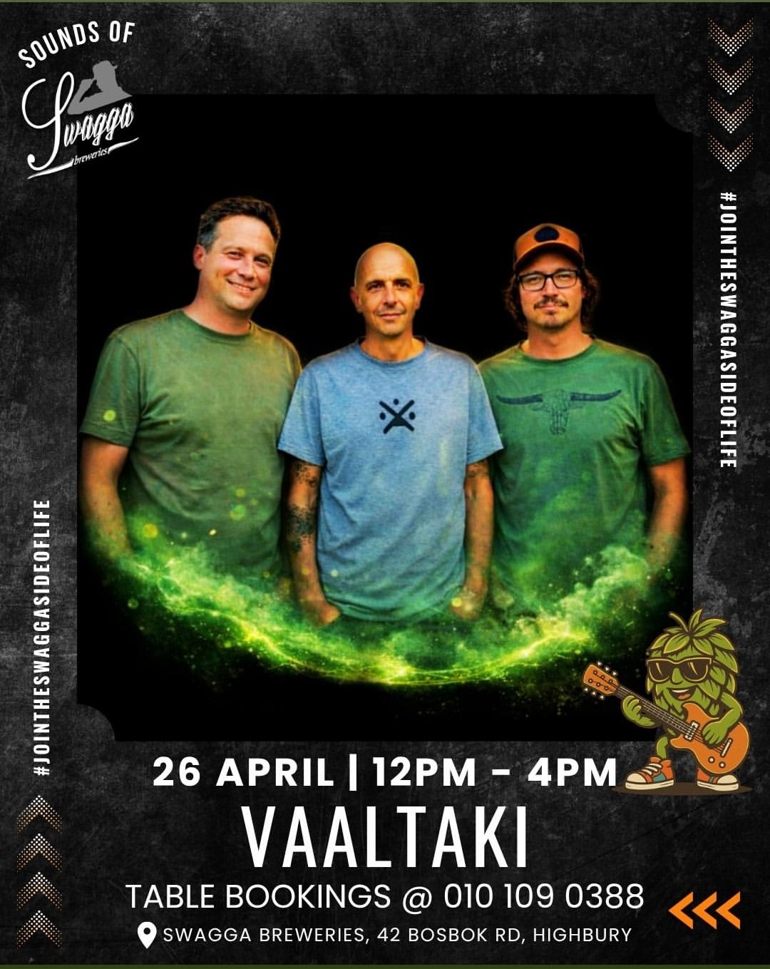 Vaaltaki @ Swagga Breweries, 26-04-2026 12:00