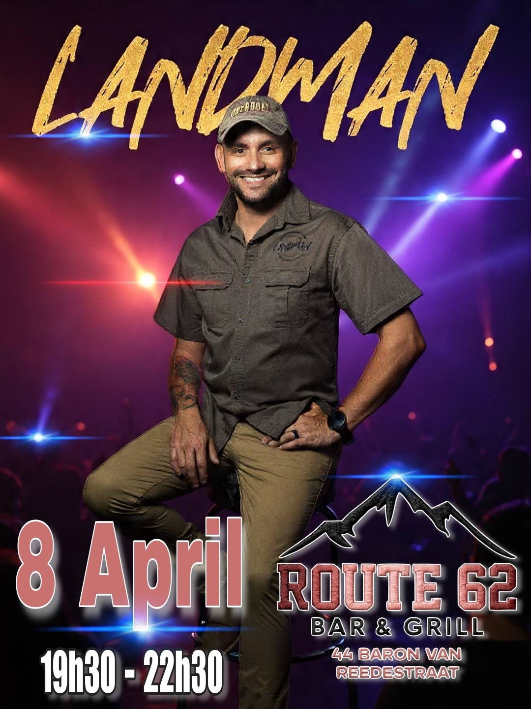 Landman @ Route 62 Bar & Grill, 08-04-2026 19:30