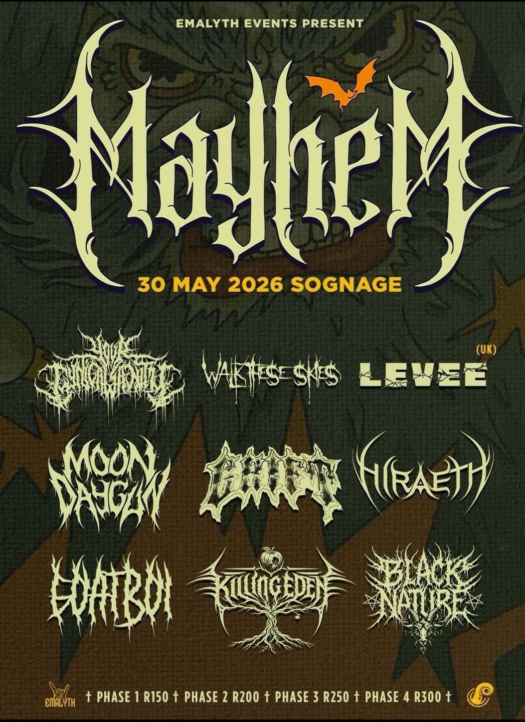 Mayhem @ Sognage, 30-05-2026, R150
