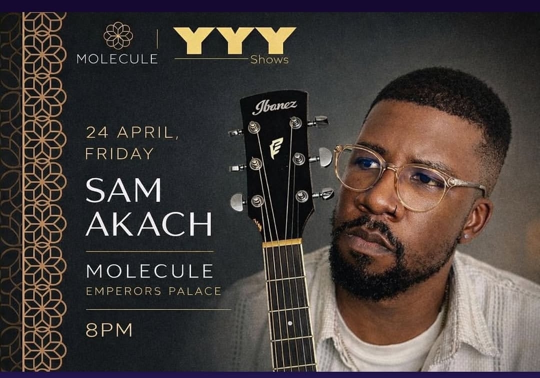 Sam Akach @ Molecule Emperors Palace, 24-04-2026 20:00